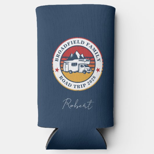 Gezinsblokkering - Aangepast Seltzer Blikjeskoeler (Voorkant)