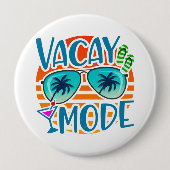 Gezinsblokkering - Koppelverplaatsing - Vakantie Ronde Button 4,0 Cm (Voorkant)