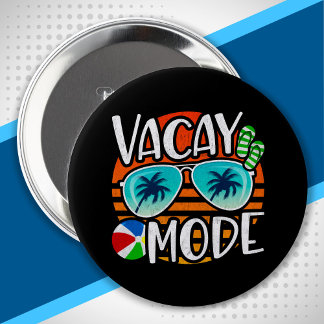 Gezinsblokkering - Koppelverplaatsing - Vakantie Ronde Button 4,0 Cm