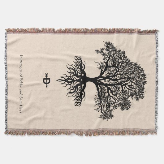 Gezinsboomdeken Deken (Voorkant)