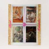 Gezinscatten Populaire cadeaus Legpuzzel (Verticaal)