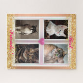 Gezinscatten Populaire cadeaus Legpuzzel (Horizontaal)