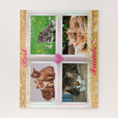 Gezinscatten Populaire cadeaus Legpuzzel (Verticaal)