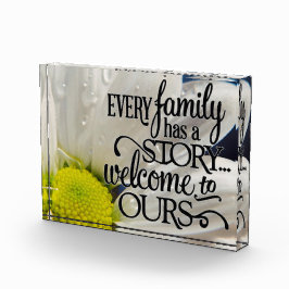 Gezinscitaat met Daisy Fotoblokken