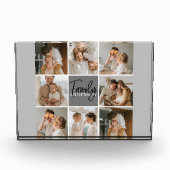 GezinsCollage Foto en persoonlijke grijscadeautjes (Voorkant)