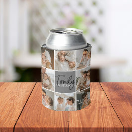 GezinsCollage Foto en persoonlijke grijscadeautjes Blikjeskoeler