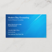 Gezinscounseling psychotherapeut visitekaartje (Voorkant)