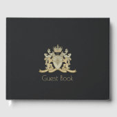 Gezinscrest Guest Book Gastenboek (Voorkant)