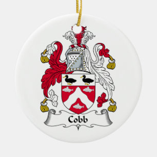 gezinscrest van Cobb Keramisch Ornament