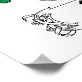 Gezinscrest van de familie Puccini Poster (Hoek)