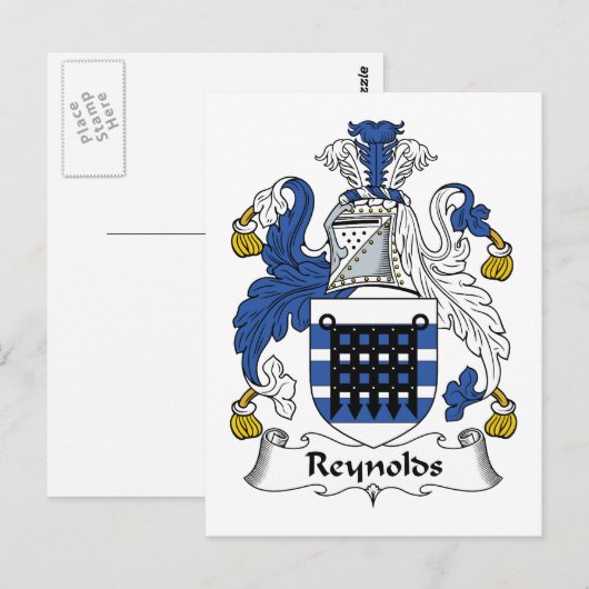gezinscrest van Reynolds Briefkaart (Voorkant / Achterkant)