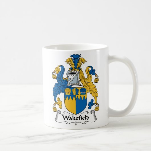gezinscrest van Wakefield Koffiemok (Rechts)