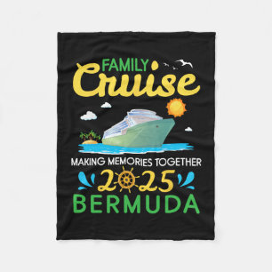 Gezinscruise 2025 Bermuda Herinneringen Maken Same Fleece Deken