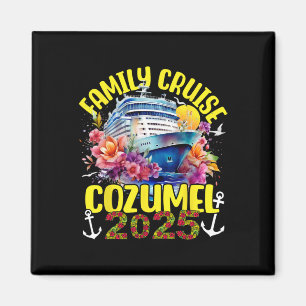 Gezinscruise 2025 Cozumel Mexico Gezinsreis Famili Magneet