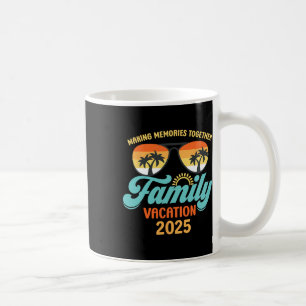 Gezinscruise 2025 Overeenkomstige gezinsvakantie Koffiemok
