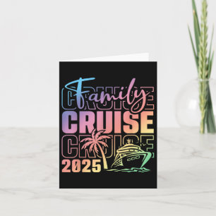 Gezinscruise 2025 Zomer Vakantie Matching Familie Kaart