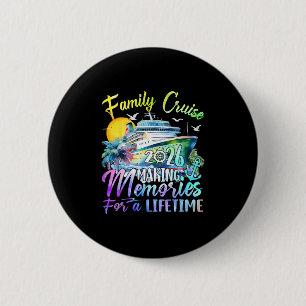 Gezinscruise 2026 Gezinscruise Vakantie Ronde Button 5,7 Cm