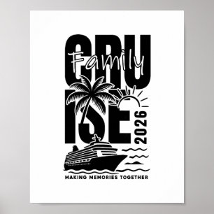 Gezinscruise 2026 Herinneringen Maken Samen Cruisi Poster