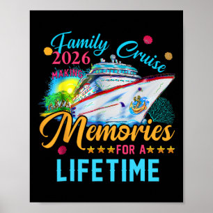 Gezinscruise 2026 Herinneringen Maken Voor Een Lev Poster