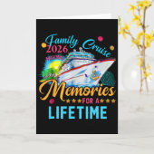 Gezinscruise 2026 Herinneringen Maken Voor Het Lev Kaart (Gele Bloem)