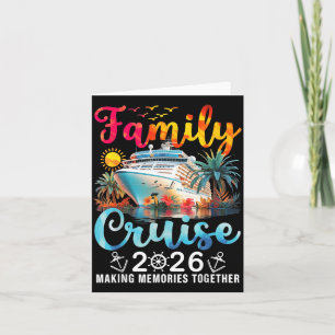 Gezinscruise 2026 Zomer Vakantie Matchende Familie Kaart