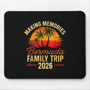 Gezinscruise Bermuda 2026 Zomer Vakantie Matching Muismat