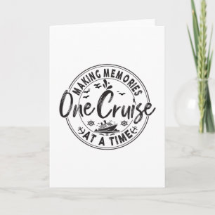 Gezinscruise maakt herinneringen één cruise tegeli kaart