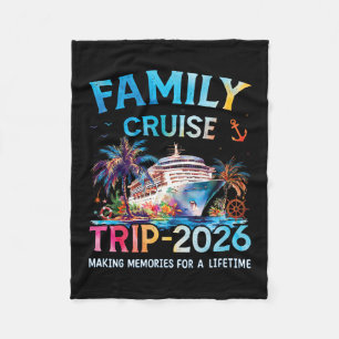 Gezinscruise Trip 2026 Het Is Een Grappige Matchin Fleece Deken