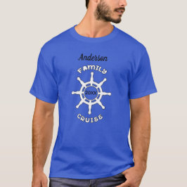 Gezinscruise Vakantie Oceaan Zeilen Scheepvaart Pr T-shirt