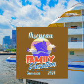 Gezinscruisevakantie Brown/Blue Personaliseer