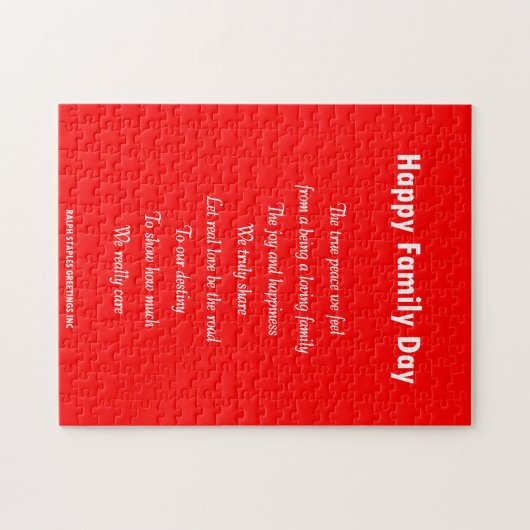 GEZINSDAG LEGPUZZEL (Horizontaal)