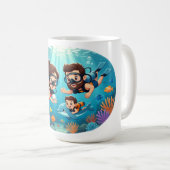 Gezinsduikavontuur Koffiemok (Voorkant rechts)