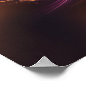 Gezinseenheid in abstract poster (Hoek)