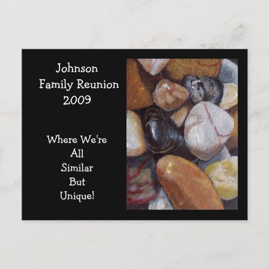 GEZINSEERDE BRIEFKAARTEN VAN REUNION 2009 (Voorkant)