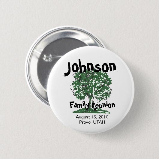 GEZINSEERDE Buttonnen Ronde Button 5,7 Cm (Voorkant /achterkant)