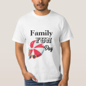 Gezinsfeesten Dag T-shirt (Voorkant)
