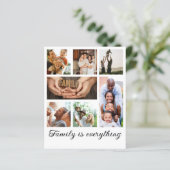 Gezinsfoto collage reünie perfecte cadeau (Staand voorkant)