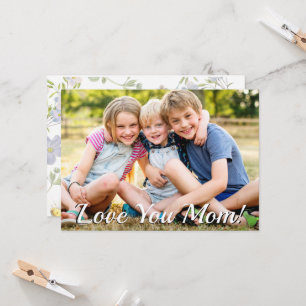 Gezinsfoto, Happy Moederdag Kaart