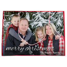 Gezinsfoto Merry kerst Aangepast