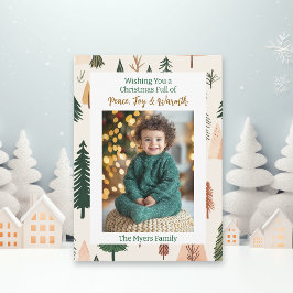 Gezinsfoto | Persoonlijke Kerstboom Kaart