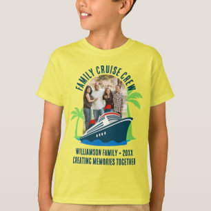 GEZINSFOTO Vakantie Reis CRUISEBEMANNING T-shirt