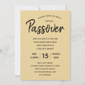 Gezinsfoto virtuele Pesach uitnodiging (Achterkant)