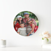 Gezinsfoto zomervakantie grote klok (Huis)