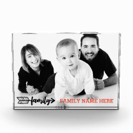 Gezinsfotoblok Fotoblokken