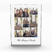 Gezinsfotocollage Fotoblokken (Voorkant)