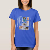 Gezinsfotografie Collage Overlay - persoonlijk T-shirt (Voorkant)