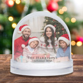 Gezinsfoto's Kerstmis Sneeuwbol