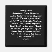 Gezinsgebed Magneet (Voorkant)