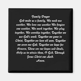 Gezinsgebed Magneet