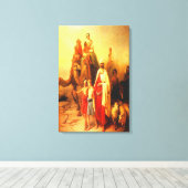 Gezinsgebonden Canvas Afdruk (Insitu (Houten vloer))